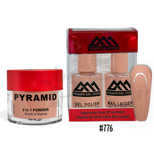 Pyramid - Gel & Lacquer & Dip Trio (#773 - #844) - NEW 2024