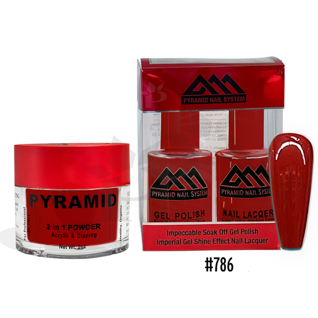 Pyramid - Gel & Lacquer & Dip Trio (#773 - #844) - NEW 2024