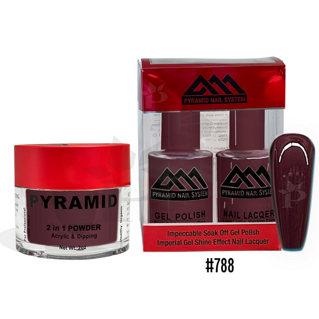 Pyramid - Gel & Lacquer & Dip Trio (#773 - #844) - NEW 2024
