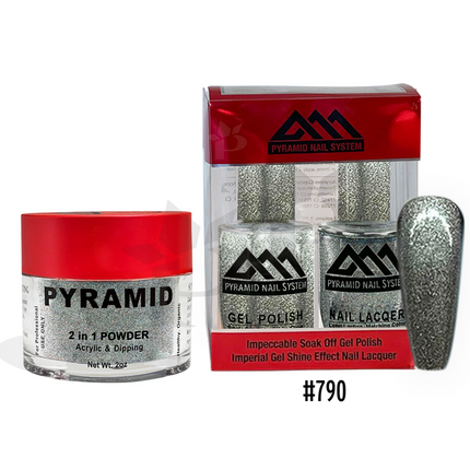 Pyramid - Gel & Lacquer & Dip Trio (#773 - #844) - NEW 2024