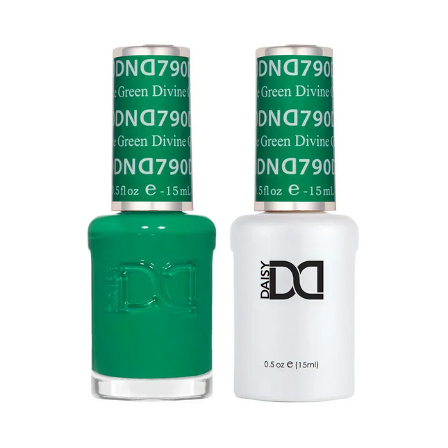 DND Duo Matching Color - #790 Divine Green - TTT Nails Supply