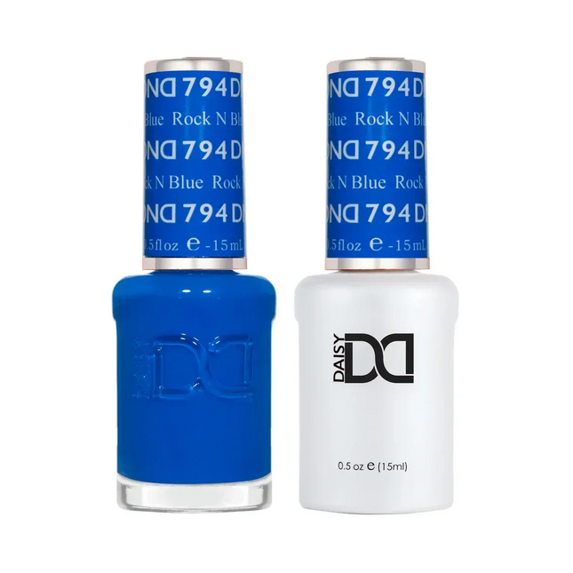 DND Duo Matching Color - #794 Rock n Blue - TTT Nails Supply