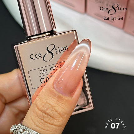 Cre8tion Cat Eye Soft Blush Kit - 12 Colors Set