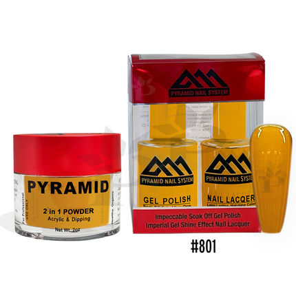 Pyramid - Gel & Lacquer & Dip Trio (#773 - #844) - NEW 2024