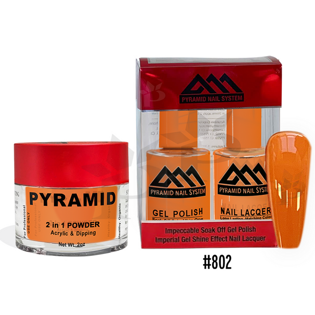 Pyramid - Gel & Lacquer & Dip Trio (#773 - #844) - NEW 2024