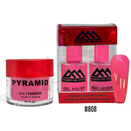 Pyramid - Gel & Lacquer & Dip Trio (#773 - #844) - NEW 2024