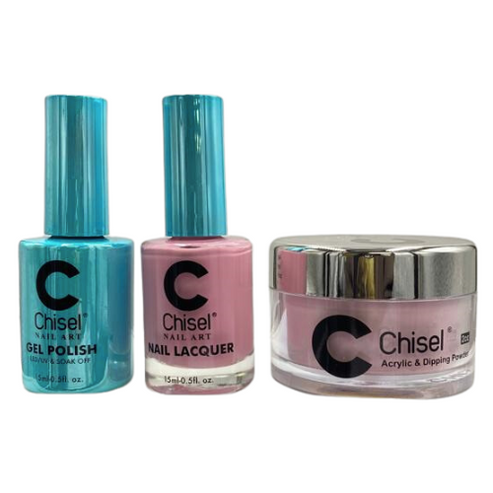Chisel - Gel & Lacquer & Dip Trio Solid (#01 - #100) - NEW 2024