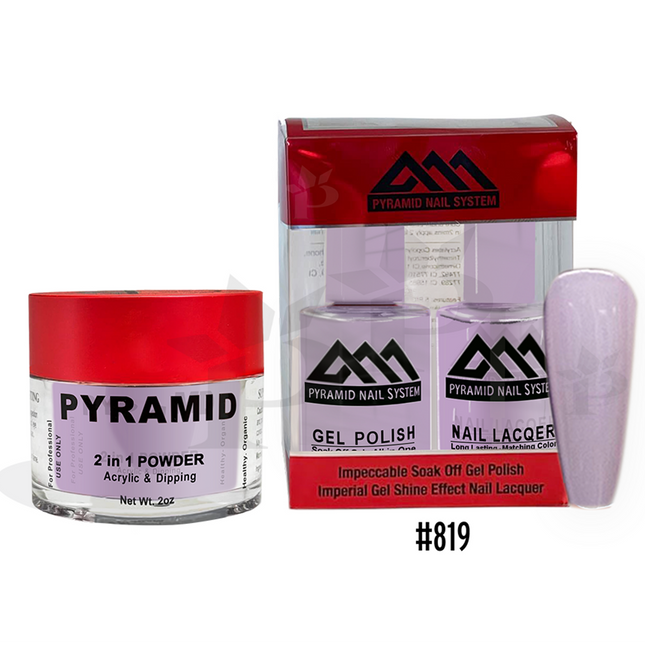 Pyramid - Gel & Lacquer & Dip Trio (#773 - #844) - NEW 2024