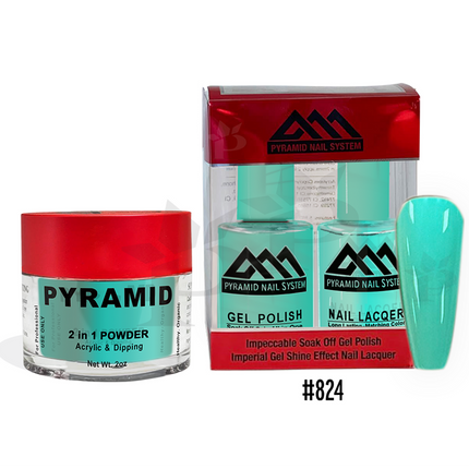 Pyramid - Gel & Lacquer & Dip Trio (#773 - #844) - NEW 2024