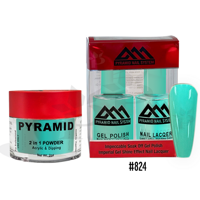 Pyramid - Gel & Lacquer & Dip Trio (#773 - #844) - NEW 2024