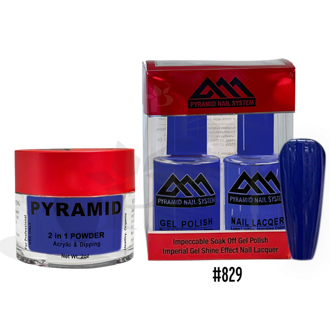 Pyramid - Gel & Lacquer & Dip Trio (#773 - #844) - NEW 2024