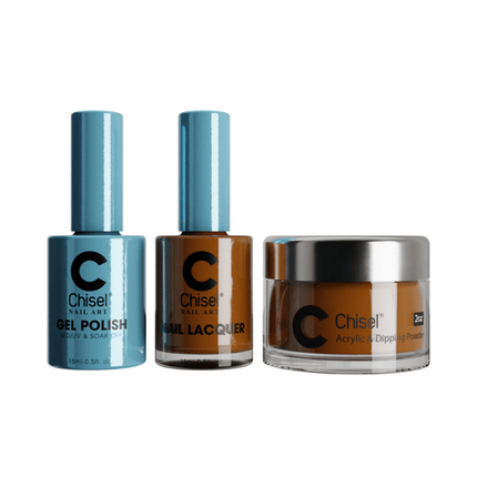Chisel - Gel & Lacquer & Dip Trio Solid (#01 - #100) - NEW 2024