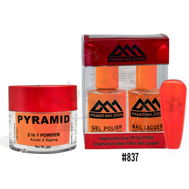 Pyramid - Gel & Lacquer & Dip Trio (#773 - #844) - NEW 2024
