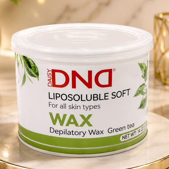 DND Liposoluble Soft Depilatory Wax – Green tea 14oz (396g)