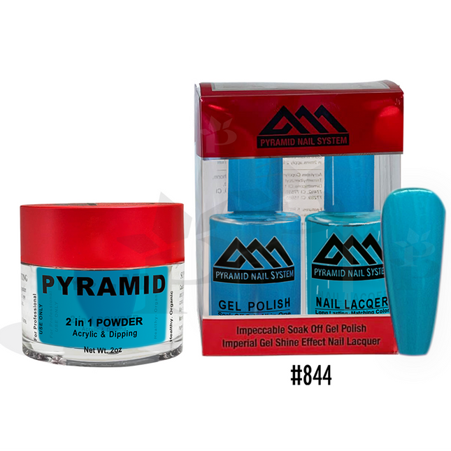 Pyramid - Gel & Lacquer & Dip Trio (#773 - #844) - NEW 2024
