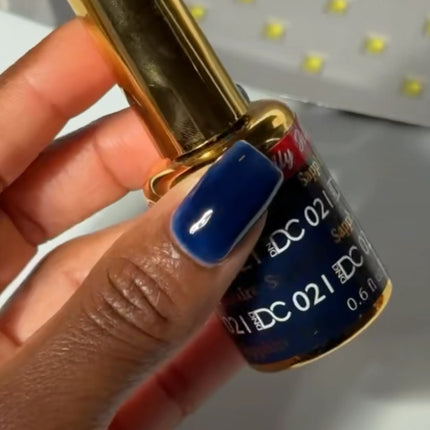 DND DC All My Jelly Gel Polish – #021 Sapphire (0.6oz / 18ml) – NEW 2026
