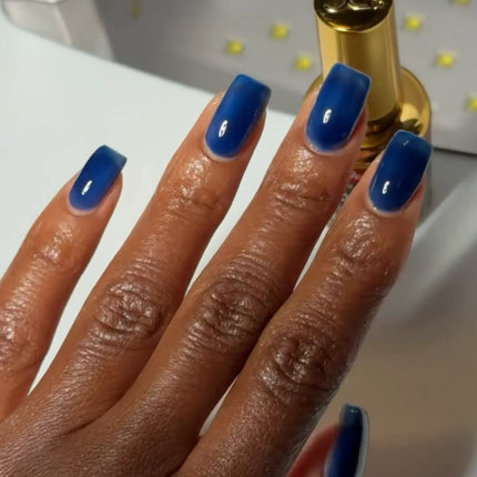 DND DC All My Jelly Gel Polish – #021 Sapphire (0.6oz / 18ml) – NEW 2026