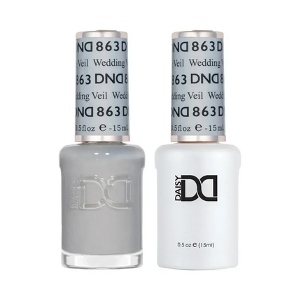 DND Duo Matching Color - #863 Wedding Veil - TTT Nails Supply