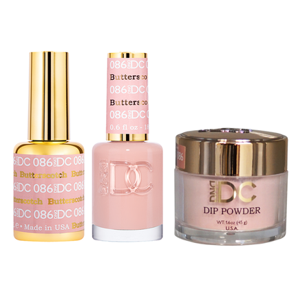 DND - DC Gel & Lacquer & Dip Trio (#71 - #144)