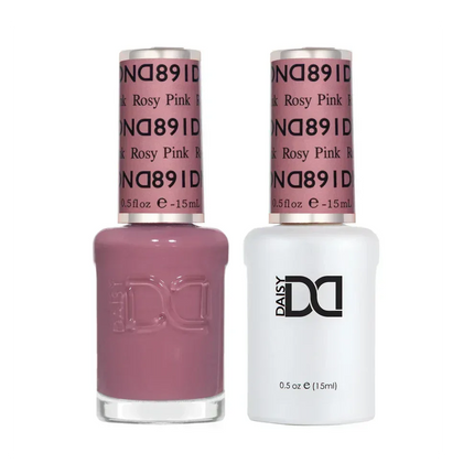 DND Duo Matching Color - #891 Rosy Pink - TTT Nails Supply