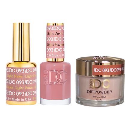 DND - DC Gel & Lacquer & Dip Trio (#71 - #144)