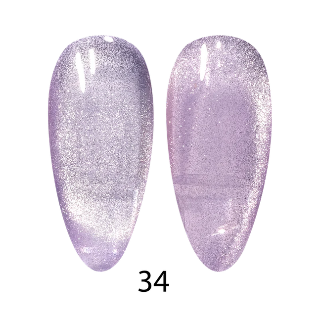 DND DC - 9D Cat Eye Creamy Collection - 12 colors (#25 - #36)