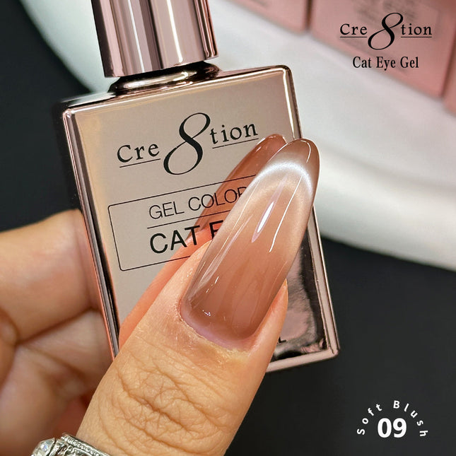 Cre8tion Cat Eye Soft Blush Kit - 12 Colors Set