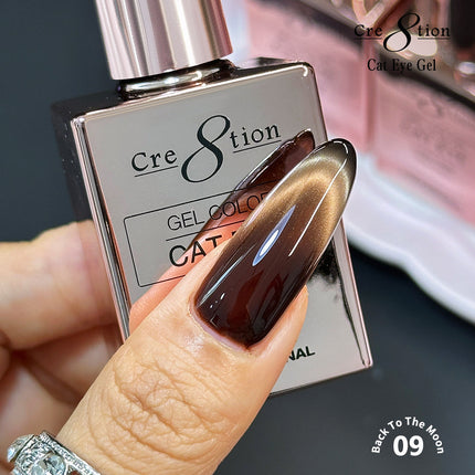 Cre8tion Cat Eye Back To The Moon Kit - 12 Colors Set