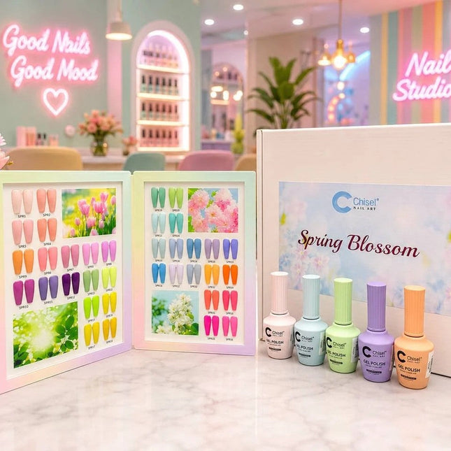 Chisel - Spring Blossom Collection Gel 0.5oz - 36 Colors Set + 1 Color Book