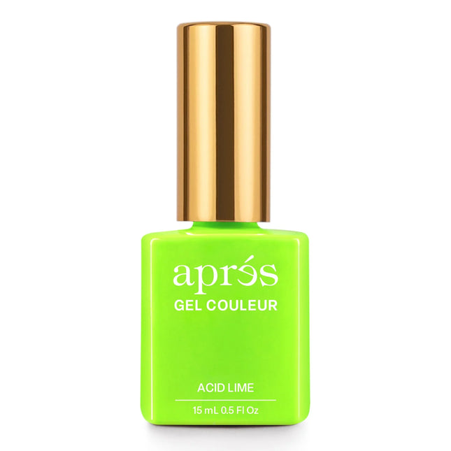 Apres HEMA-Free & TPO-Free Gel Color - #J18 Acid Lime 0.5oz (15ml)