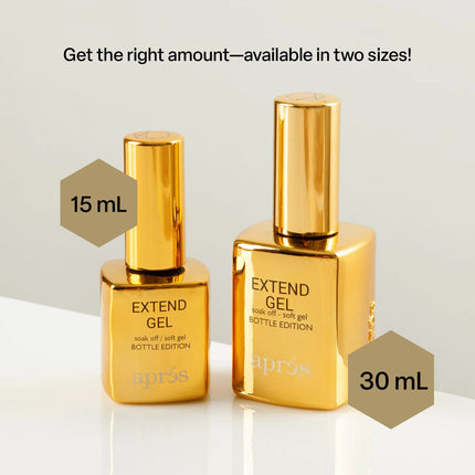 Apres Extend Gel Gold Bottle Edition 15ml/30ml