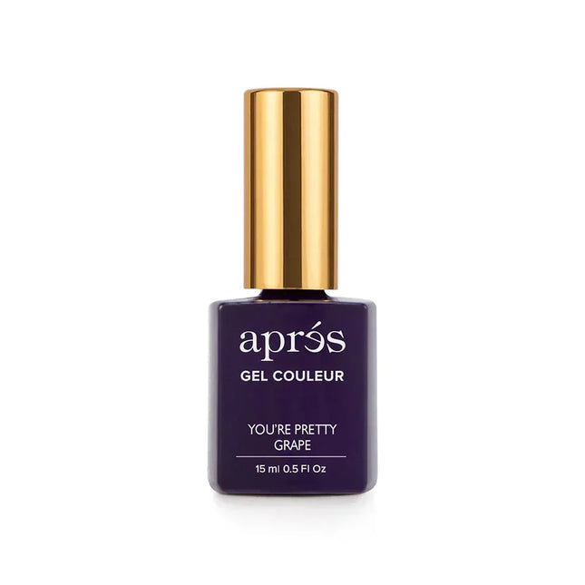 Apres gel color - #201 You're Pretty Grape | Professional Gel Color 0.5oz (15ml) - TTT Nails Supply