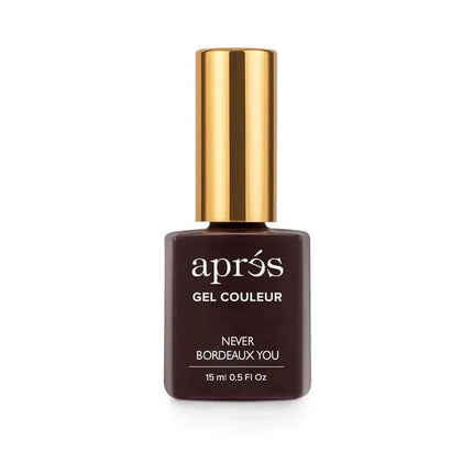 Apres HEMA-Free & TPO-Free Gel Color - #298 Never Bordeaux You 0.5oz (15ml)