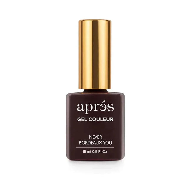 Apres HEMA-Free & TPO-Free Gel Color - #298 Never Bordeaux You 0.5oz (15ml)