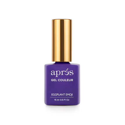Apres HEMA-Free & TPO-Free Gel Color - #336 Eggplant Emoji 0.5oz (15ml)