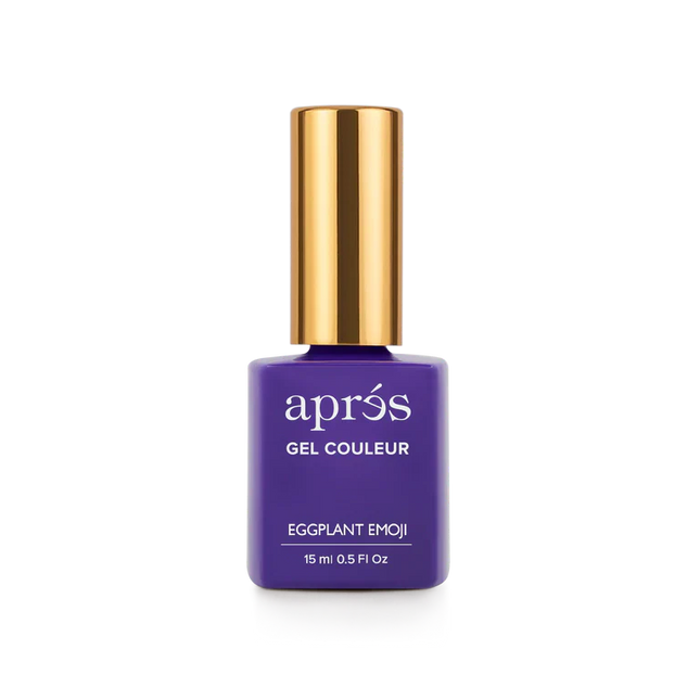 Apres HEMA-Free & TPO-Free Gel Color - #336 Eggplant Emoji 0.5oz (15ml)
