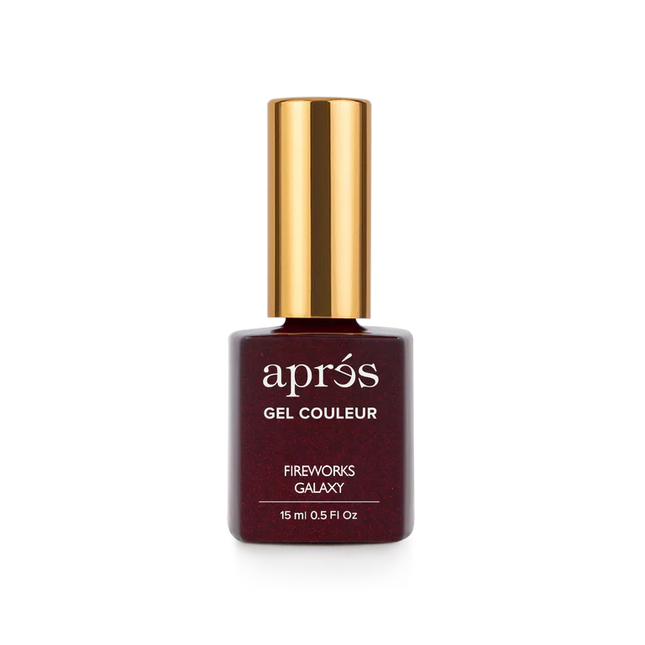 Apres HEMA-Free & TPO-Free Gel Color - #G04 Fireworks Galaxy 0.5oz (15ml)