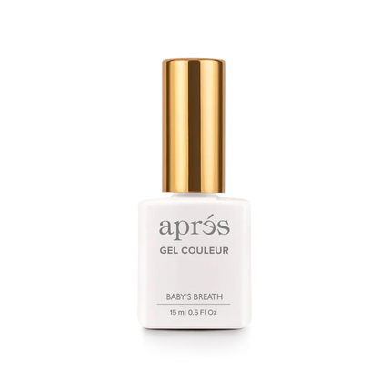 Apres HEMA-Free & TPO-Free Gel Color - #N01 Baby's Breath 0.5oz (15ml)