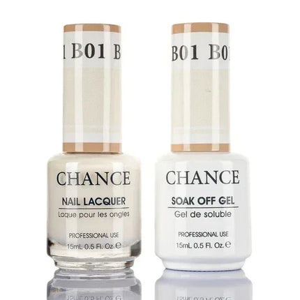 Cre8tion CHANCE Matching Duo Gel Polish 0.5oz - Bare Collection - B01 - TTT Nails Supply