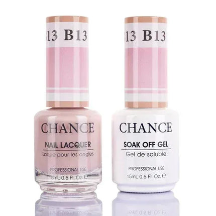 Cre8tion CHANCE Matching Duo Gel Polish 0.5oz - Bare Collection - B13 - TTT Nails Supply