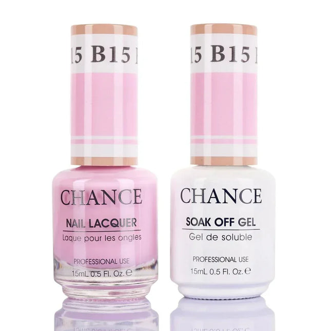 Cre8tion CHANCE Matching Duo Gel Polish 0.5oz - Bare Collection - B15 - TTT Nails Supply