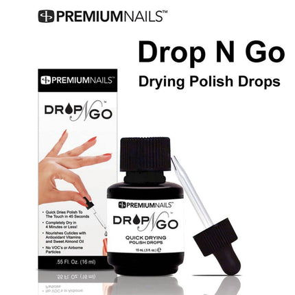 Premium Nails - Drop N Go - Drying Polish Drops (15ml)