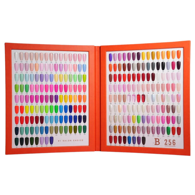 Billionaire Imperial Duo – 256 Color Gel & Lacquer Set | Free 2 Color Books + Cre8tion Professional Cordless Lamp