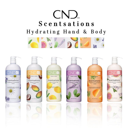CND - Hand & Body Lotion 917ml (Many Scents)
