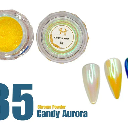 HANG Chrome Powder - #35 Candy Aurora 1g - TTT Nails Supply