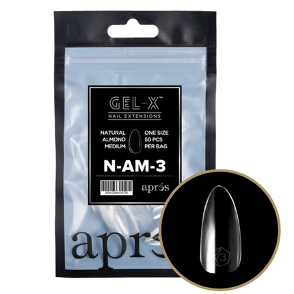 Apres - Gel X Almond Refill Bag (XS ,S ,M ,L)