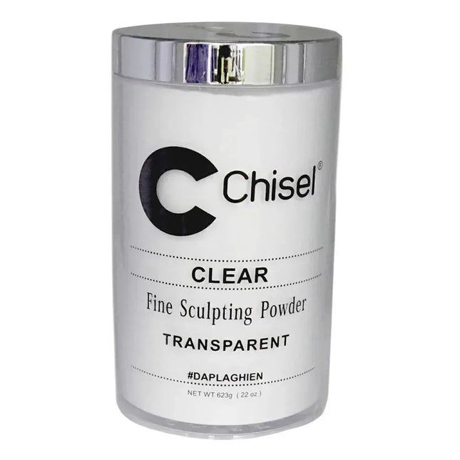 Chisel Acrylic Powder 22oz - Clear - TTT Nails Supply