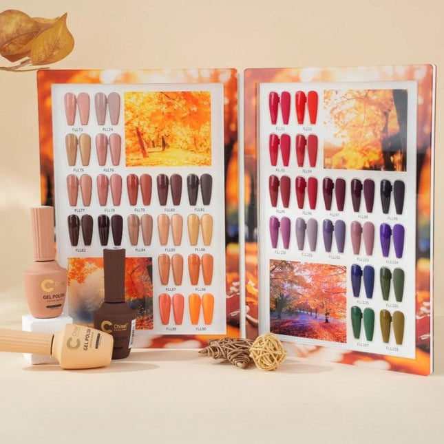 Chisel - Fallen in Love Collection Gel 0.5oz - 36 Colors Set + 1 Color Book