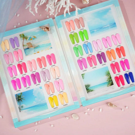 Chisel - Summer Breeze Collection Gel - 36 Colors Set + 1 Color Book