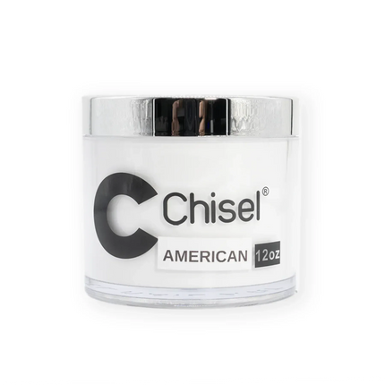 Chisel 2 in 1 Acrylic & Dipping Powder Refill 12oz - American White - TTT Nails Supply